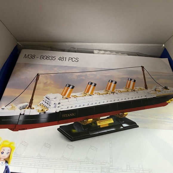 SuSenGo Building Blocks Kit For Titanic (481pcs) Bricks Toy Building for Kids - Picture 5 of 5